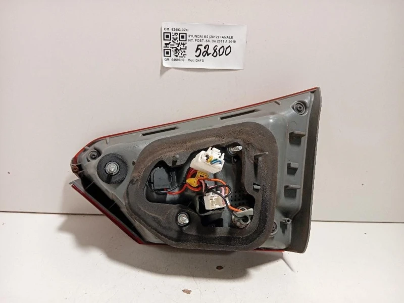 Fanale INT POST SX 92403-3ZO Hyundai I40 2012