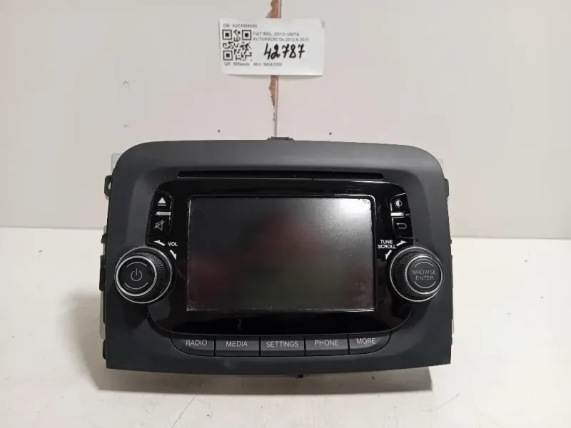 Unità Autoradio A2C8386080 Fiat 500L 2013