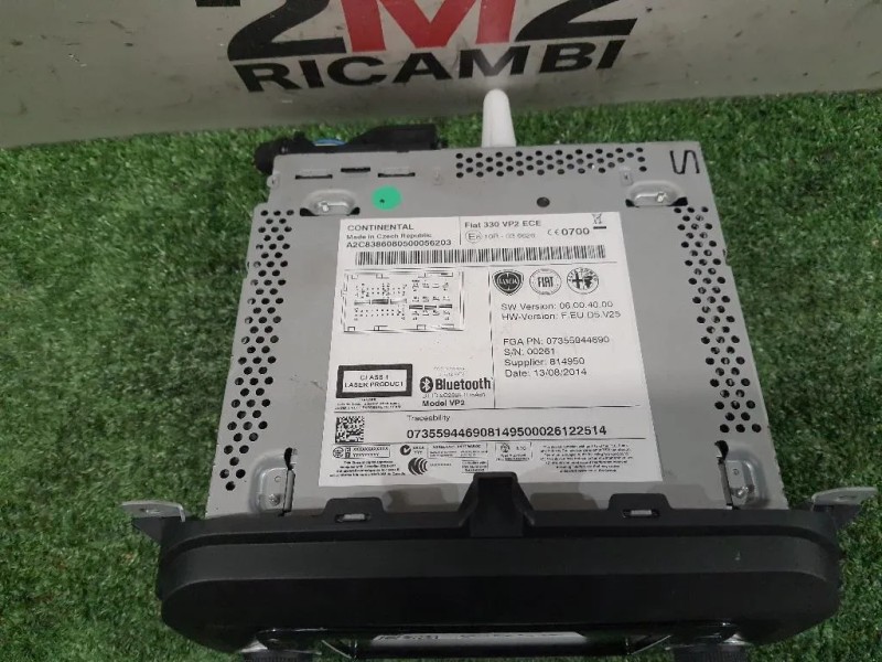 Unità Autoradio NO CODICE SBLOCCO 73559469 Fiat 500L 2013
