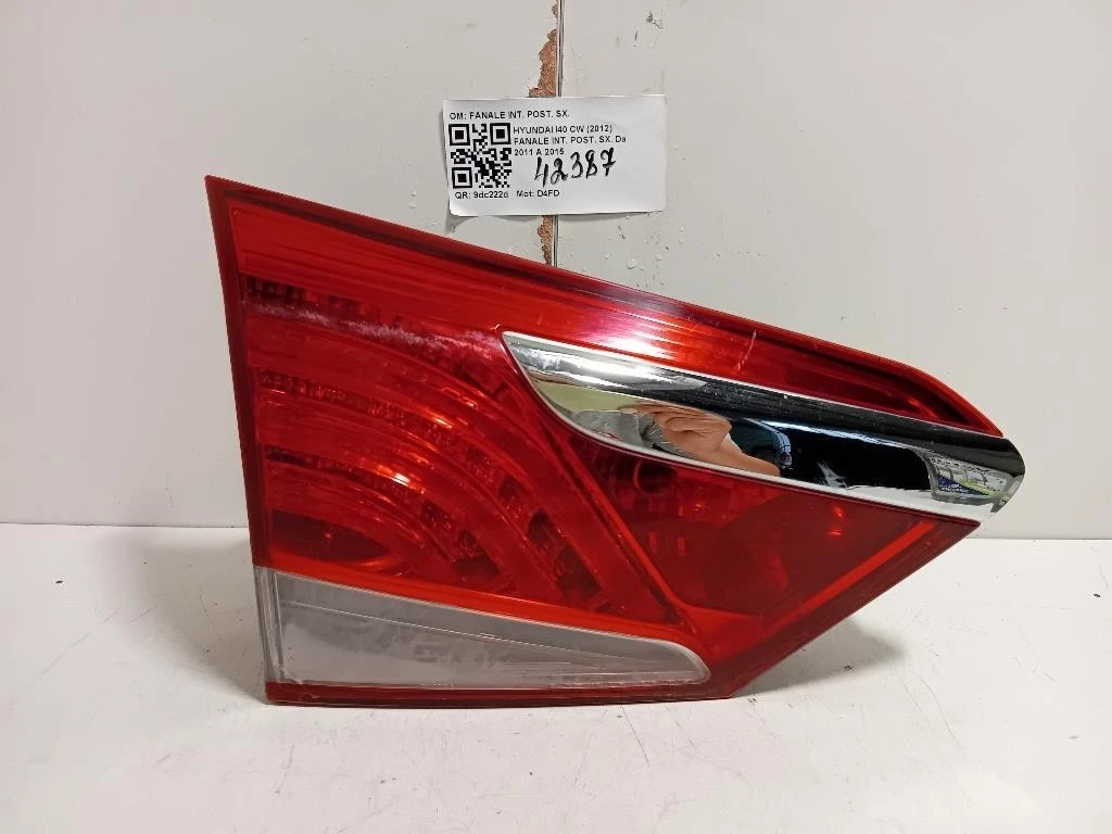 Fanale INT POST SX FANALE INT POST SX Hyundai I40 CW 2012