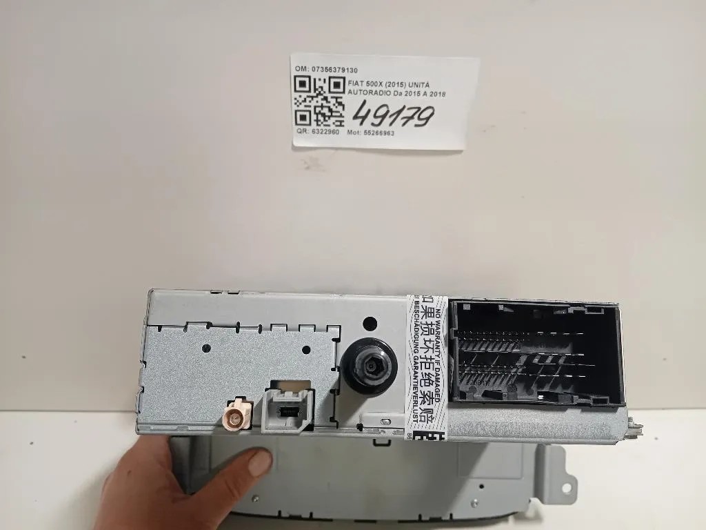 Unità Autoradio 07356379130 Fiat 500X 2015