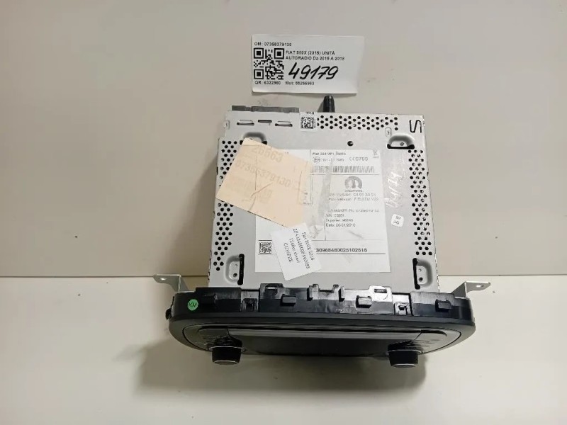 Unità Autoradio 07356379130 Fiat 500X 2015