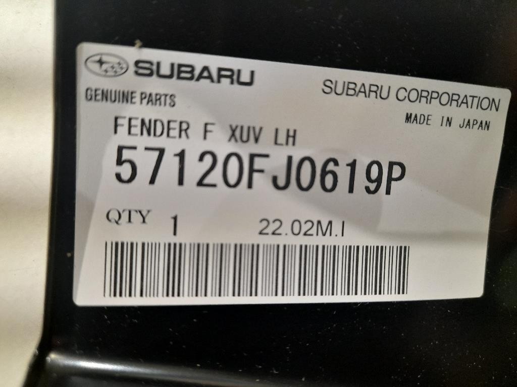 Parafango ANT SX 57120FJ069P Subaru XV I 2012