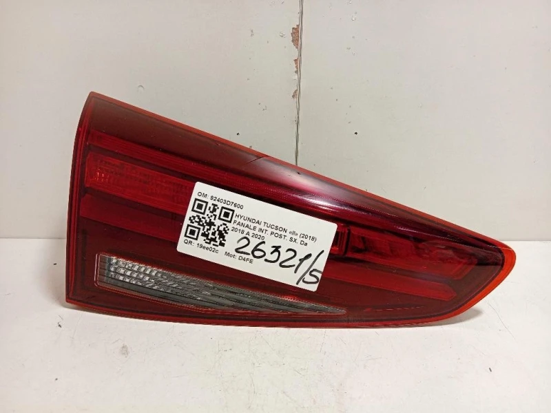 Fanale INT POST SX 92403D7600 Hyundai Tucson II 2018