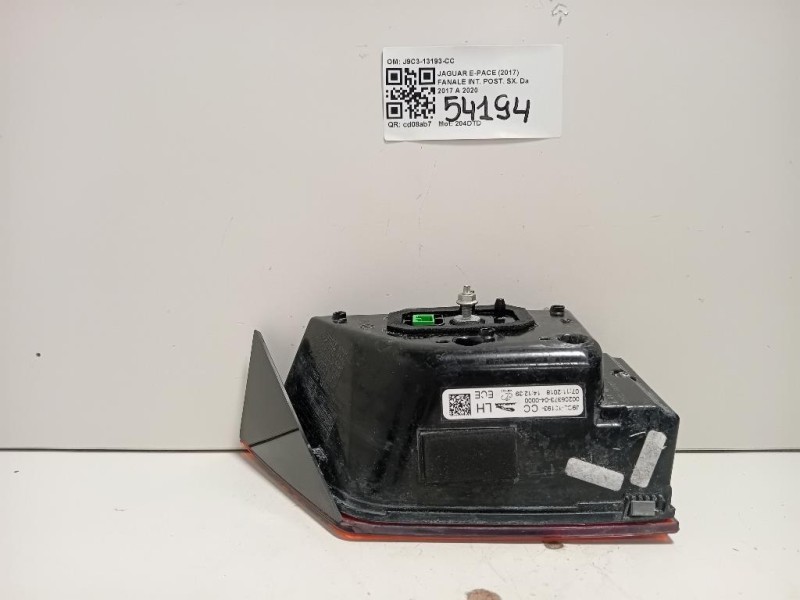Fanale INT POST SX J9C3-13193-CC Jaguar E-pace 2017