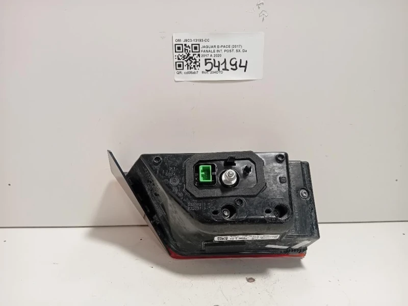 Fanale INT POST SX J9C3-13193-CC Jaguar E-pace 2017