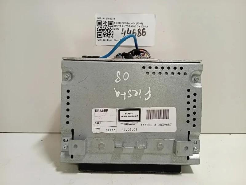 Unità Autoradio A12152231 Ford Fiesta VI 2008
