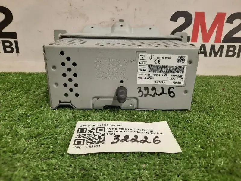 Unità Autoradio H1BT-18K810-LNM Ford Fiesta VI 2008