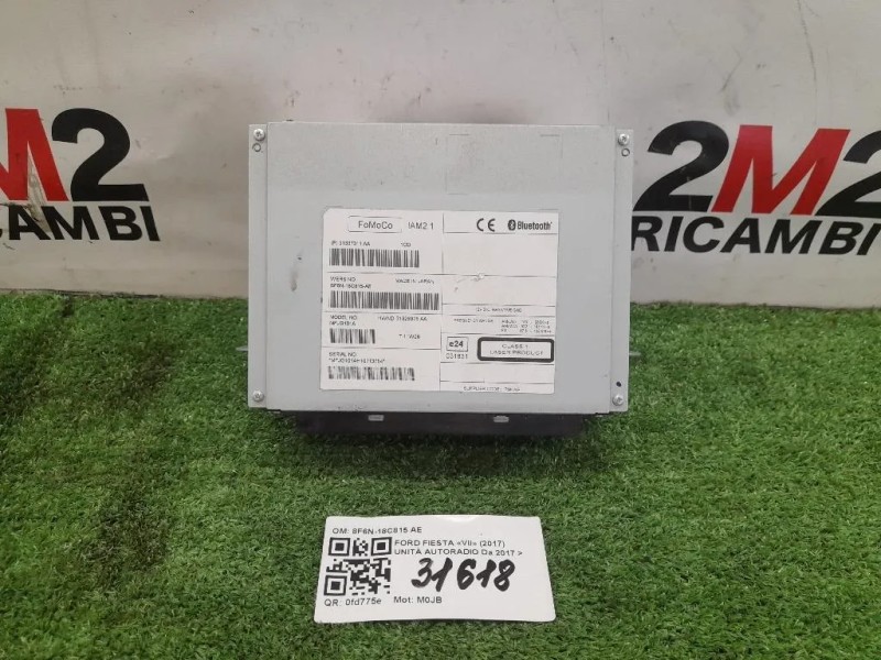 Unità Autoradio 8F6N-18C815 AE Ford Fiesta VII 2017