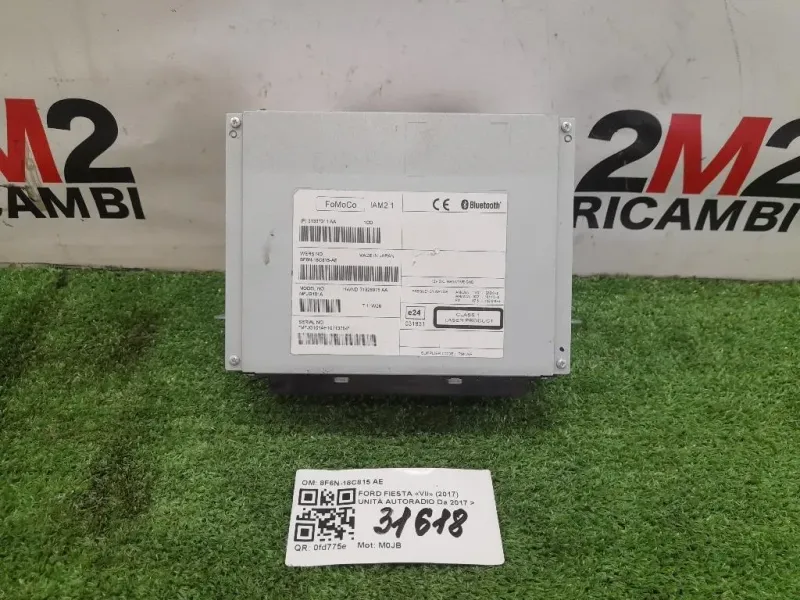 Unità Autoradio 8F6N-18C815 AE Ford Fiesta VII 2017