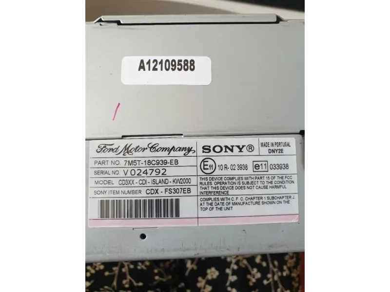 Unità Autoradio VP6M2F-18C821-AG Ford Focus III SW 2008