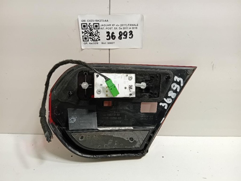 Fanale INT POST SX CX23-15K273-AA Jaguar XF I 2011