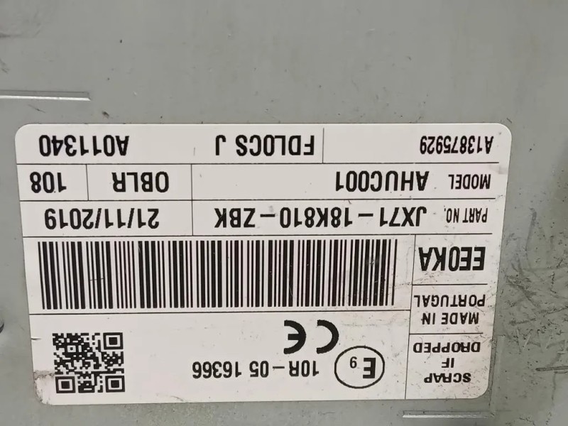 Unità Autoradio JX71-18K810-ZB Ford Focus V 2018