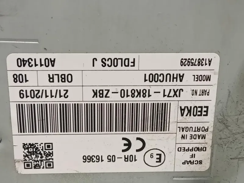 Unità Autoradio JX71-18K810-ZB Ford Focus V 2018
