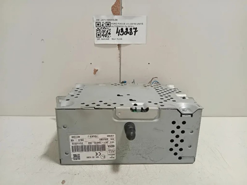 Unità Autoradio JX71-18K810-ZB Ford Focus V 2018