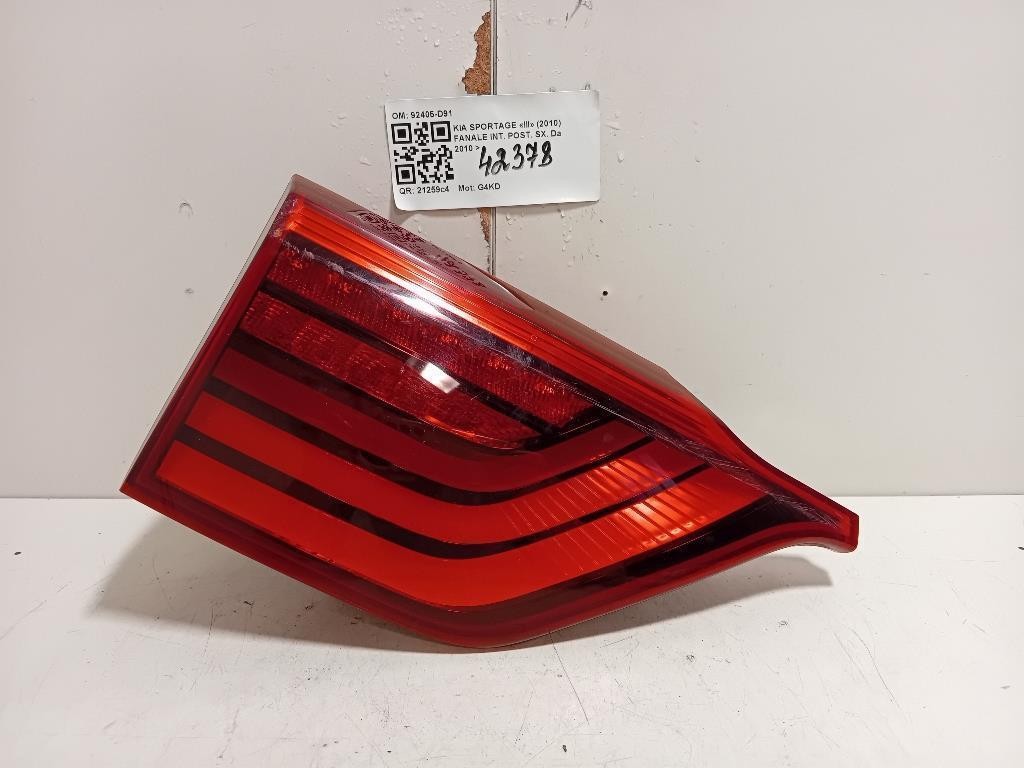 Fanale INT POST SX 92405-D91 Kia Sportage III 2010