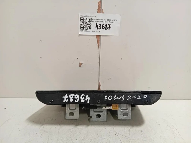 Unità Autoradio JX71-18B955-FC Ford Focus V 2018
