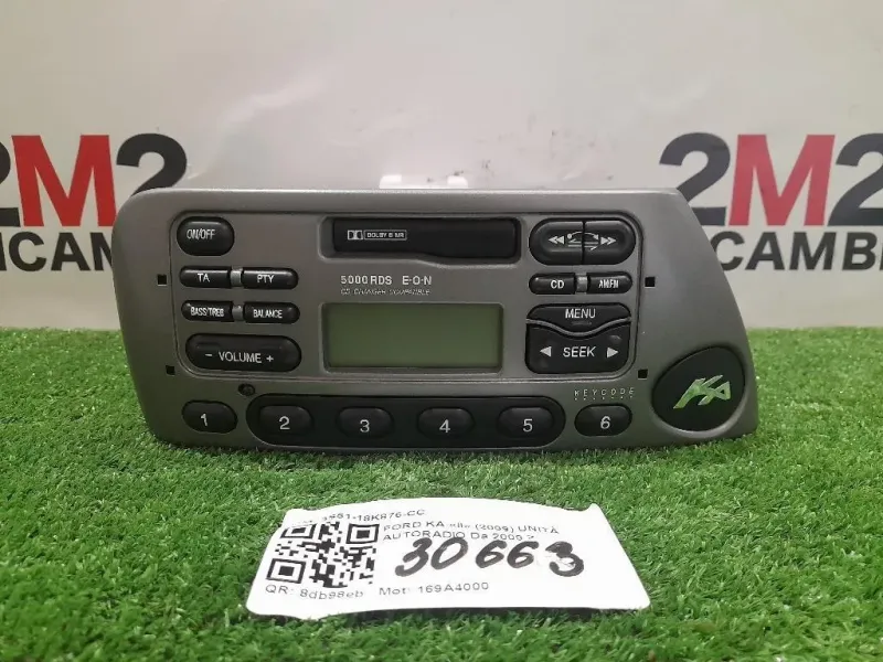 Unità Autoradio 3S51-18K876-CC Ford KA II 2009