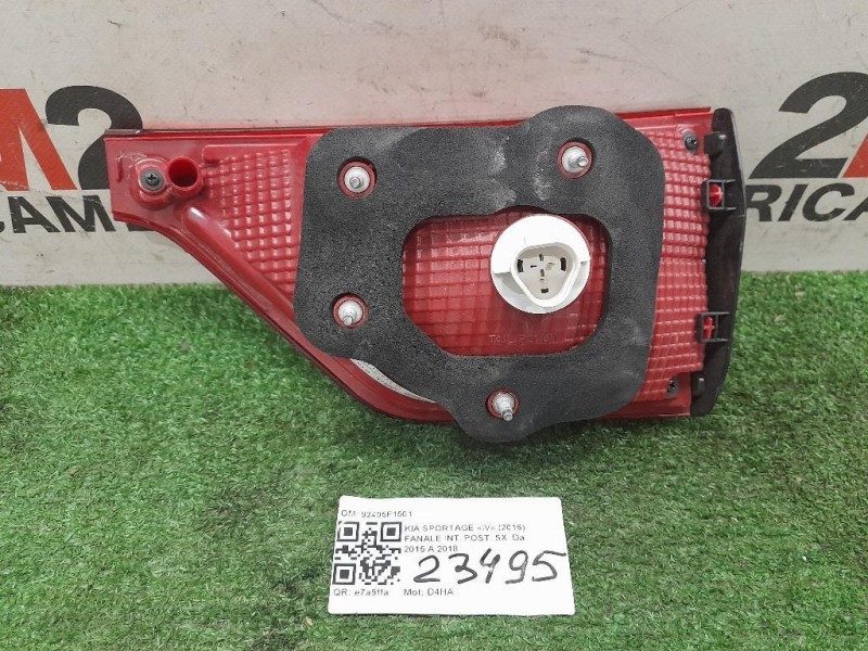 Fanale INT POST SX 92405F1501 Kia Sportage IV 2016