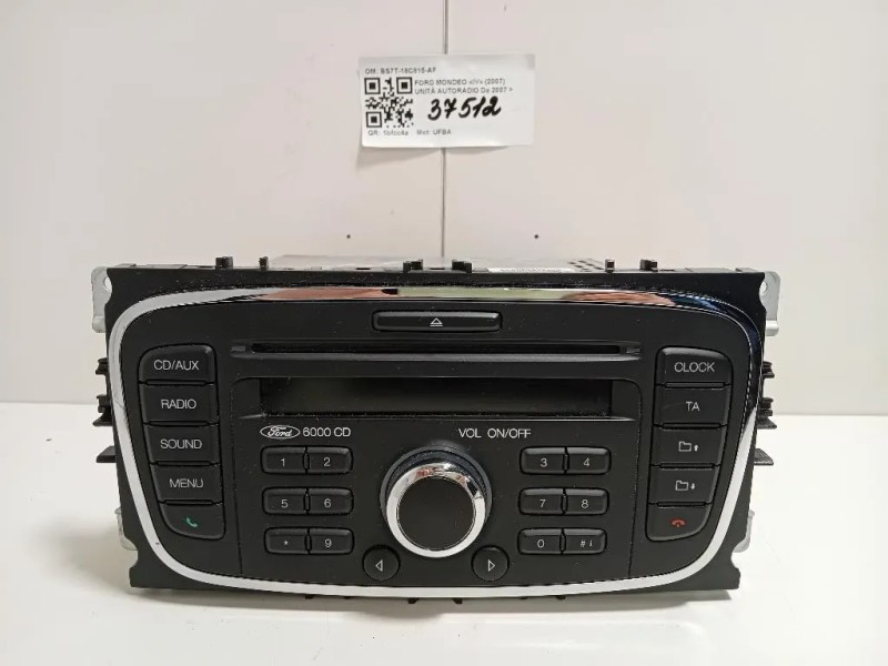 Unità Autoradio BS7T-18C815-AF Ford Mondeo IV 2007