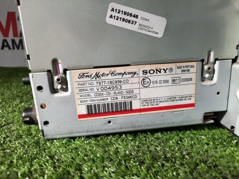 Unità Autoradio 7S7T-18C939-CD Ford Mondeo IV SW 2007