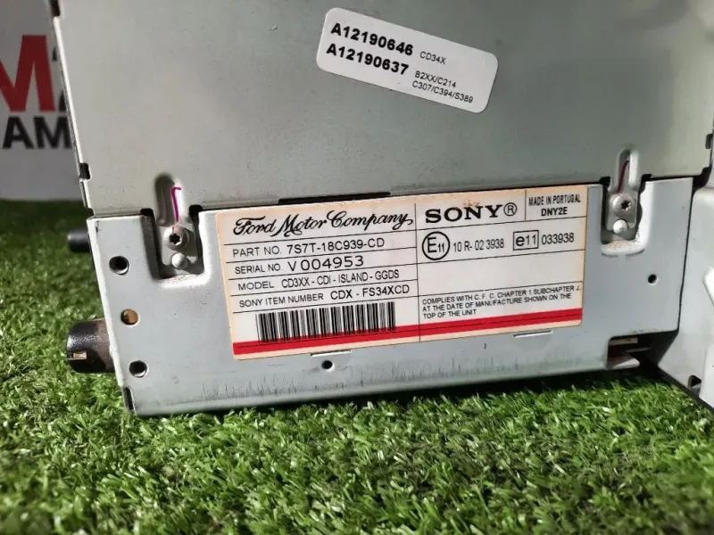 Unità Autoradio 7S7T-18C939-CD Ford Mondeo IV SW 2007
