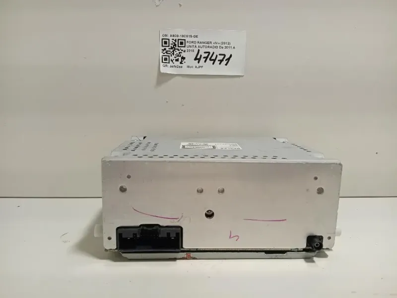 Unità Autoradio AB39-18C815-GE Ford Ranger IV 2012