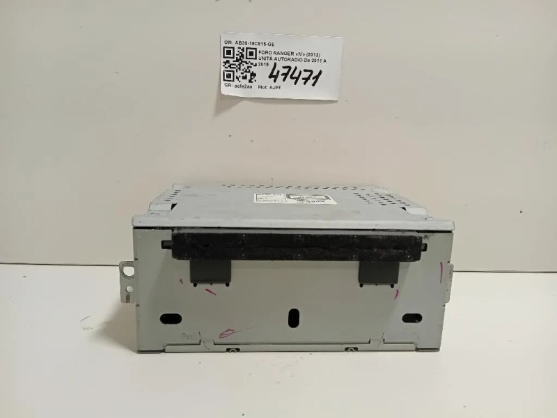 Unità Autoradio AB39-18C815-GE Ford Ranger IV 2012
