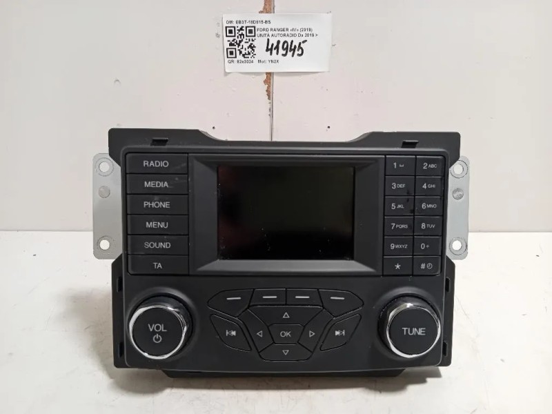 Unità Autoradio EB3T-18D815-BS Ford Ranger IV 2019