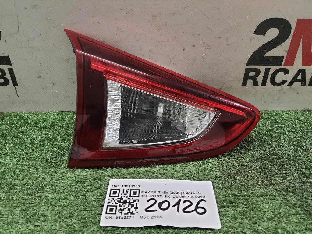 Fanale INT POST SX 13218383 Mazda 2 II 2008