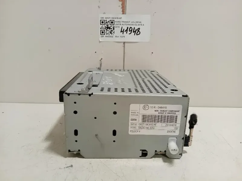 Unità Autoradio GK2T-18C815-HF Ford Transit VI 2014