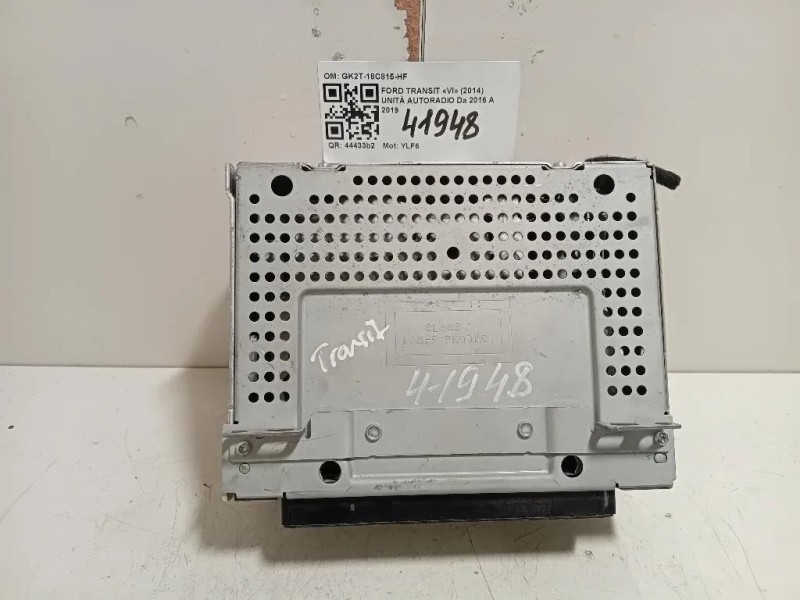 Unità Autoradio GK2T-18C815-HF Ford Transit VI 2014