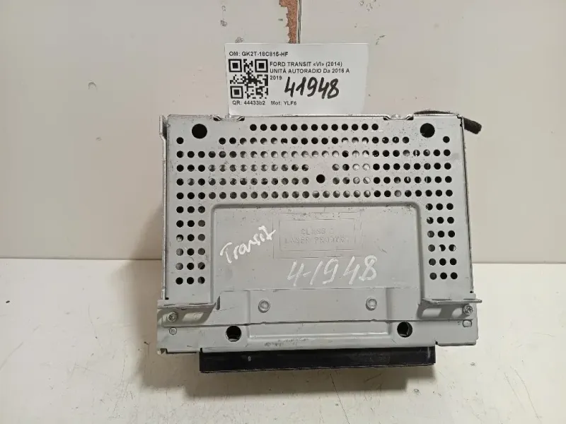 Unità Autoradio GK2T-18C815-HF Ford Transit VI 2014