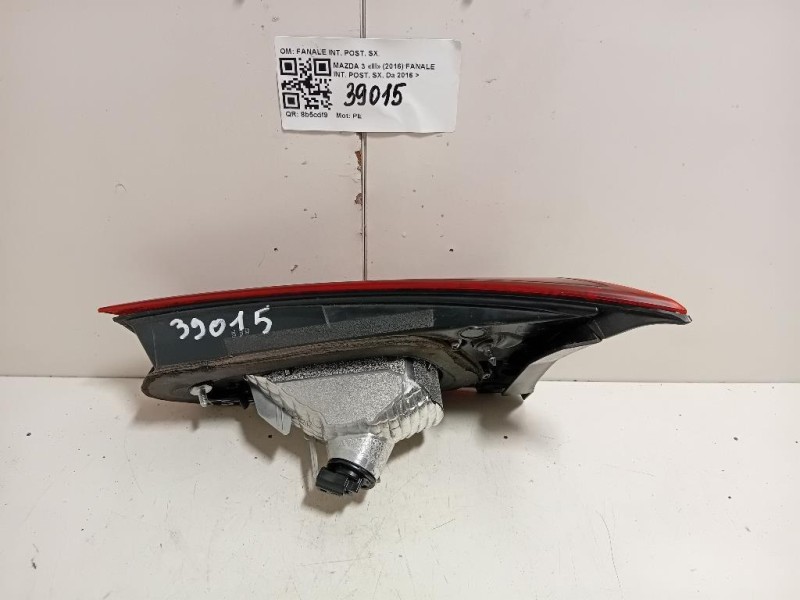 Fanale INT POST SX BPM5513G0 Mazda 3 III 2016