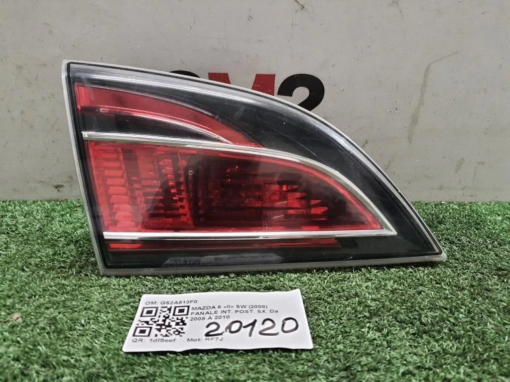 Fanale INT POST SX GS2A513F0 Mazda 6 II SW 2008