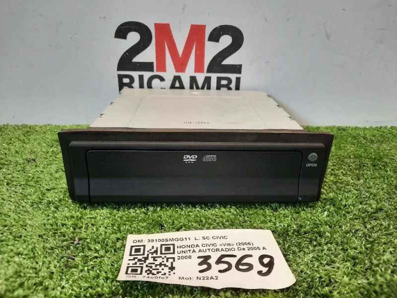 Unità Autoradio 39100SMGG11 Honda Civic VIII 2006