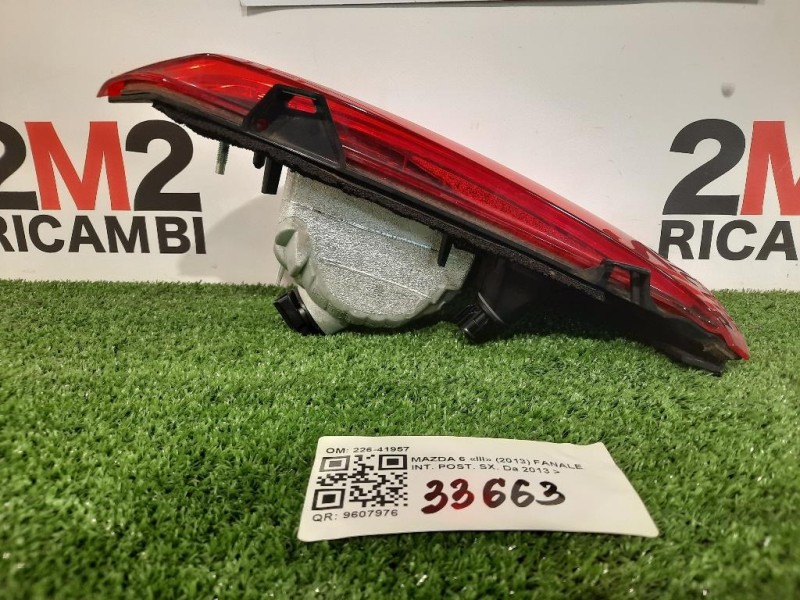 Fanale INT POST SX 22641957 FANALE Mazda 6 III 2013