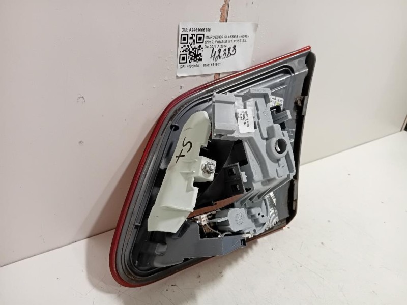 Fanale INT POST SX A2469066300 Mercedes Classe B W246 2012