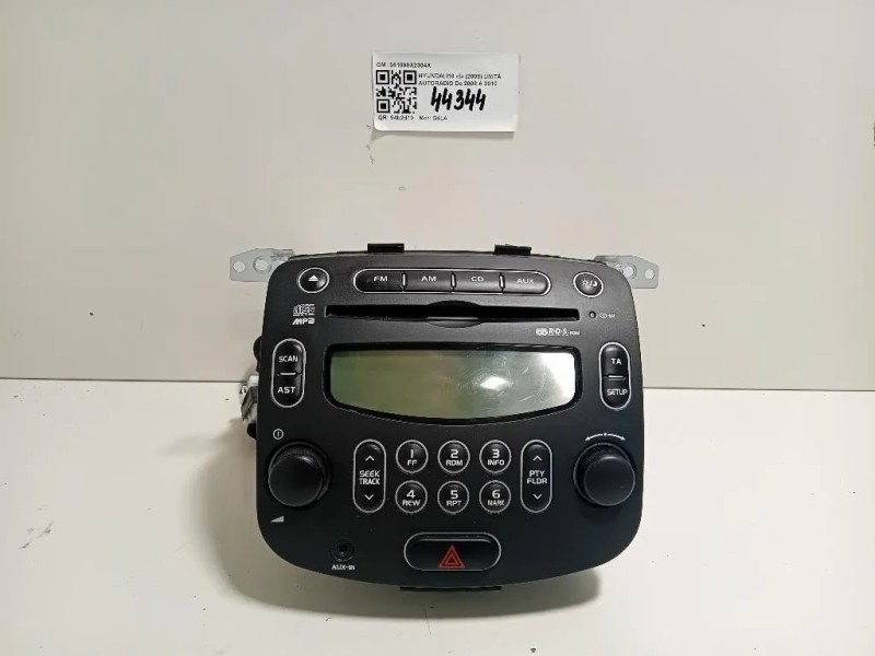 Unità Autoradio 961000X2304X Hyundai I10 I 2008