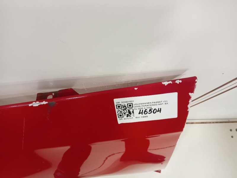 Parafango ANT SX 3C0821021 Volkswagen Passat V 2005