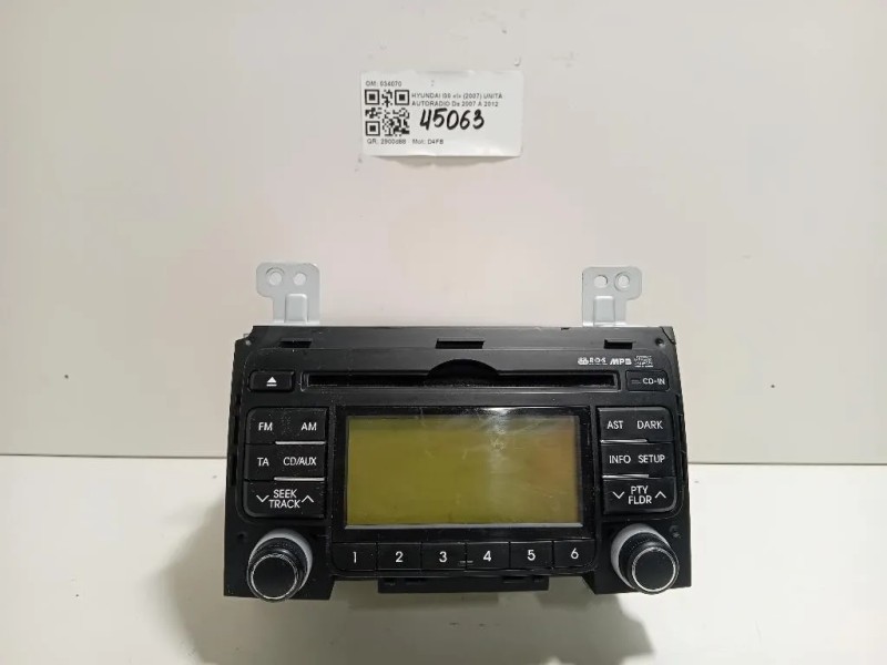 Unità Autoradio 034070 Hyundai I30 I 2007