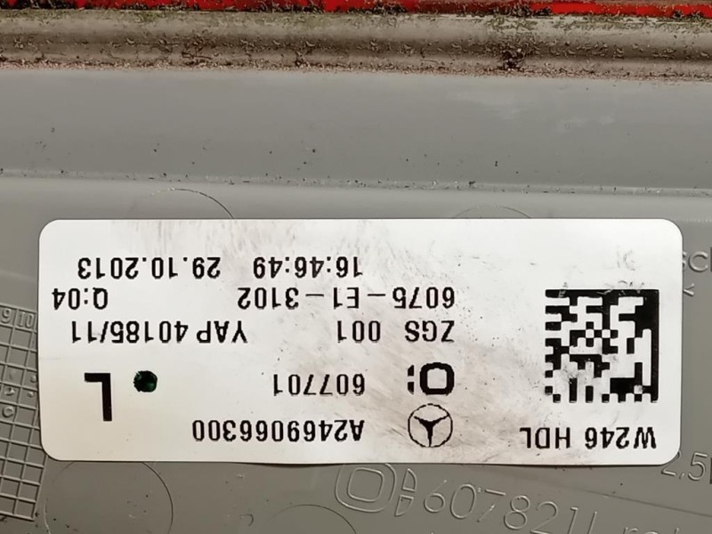Fanale INT POST SX A2469066300 Mercedes Classe B W246 2012