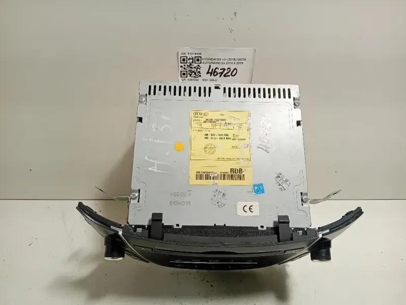 Unità Autoradio 61014035 Hyundai I30 II 2015
