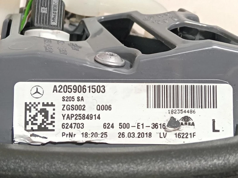 Fanale INT POST SX A2059061503 Mercedes Classe C W205 2014