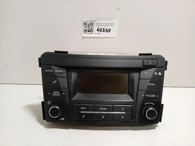 Unità Autoradio 961703Z7504X Hyundai I40 CW 2015