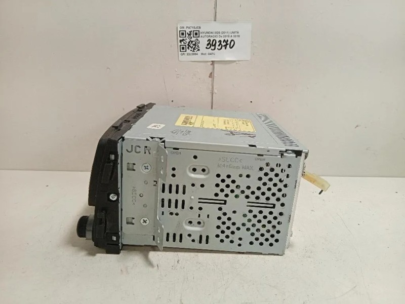 Unità Autoradio PA710JCB Hyundai IX20 2011