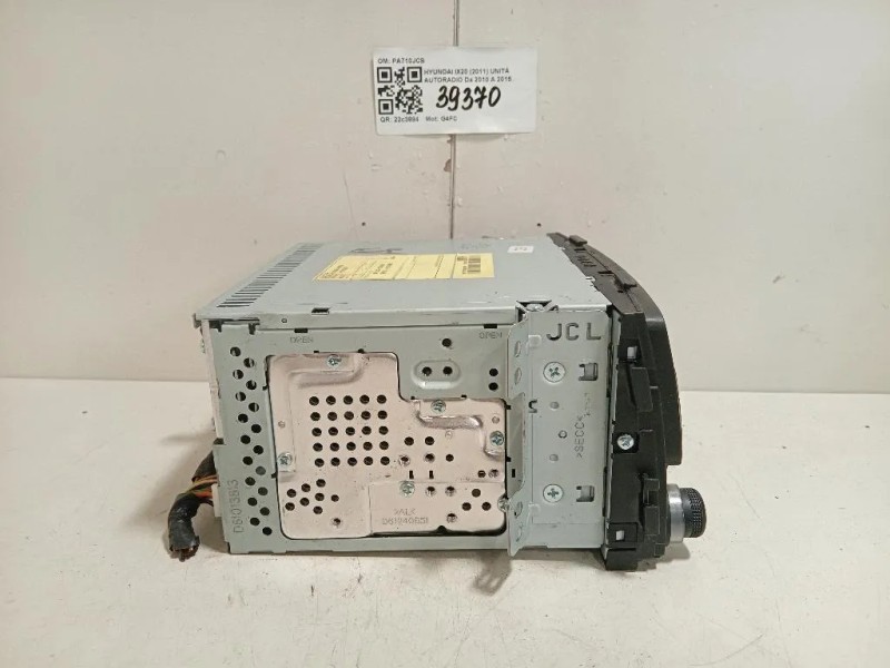Unità Autoradio PA710JCB Hyundai IX20 2011