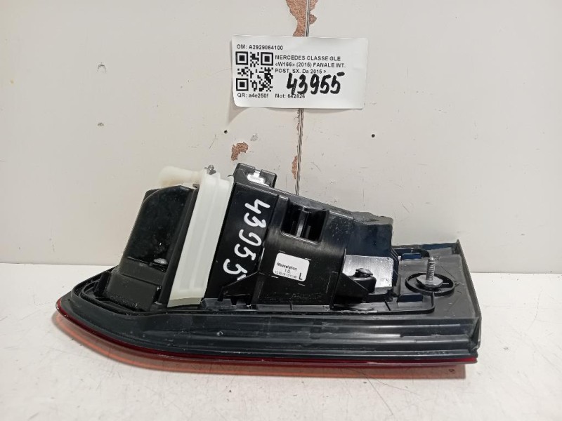 Fanale INT POST SX A2929064100 Mercedes Classe GLE W166 2015