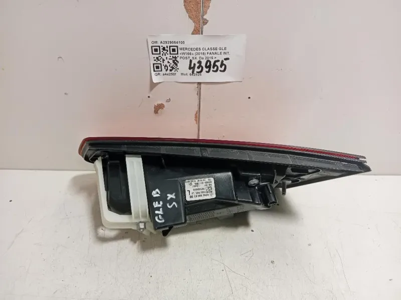 Fanale INT POST SX A2929064100 Mercedes Classe GLE W166 2015