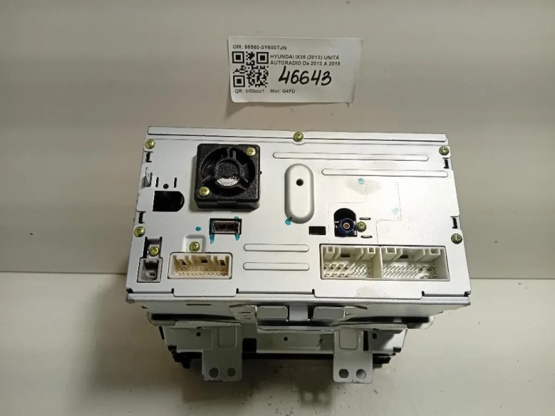 Unità Autoradio 96560-3Y600TJN Hyundai IX35 2013